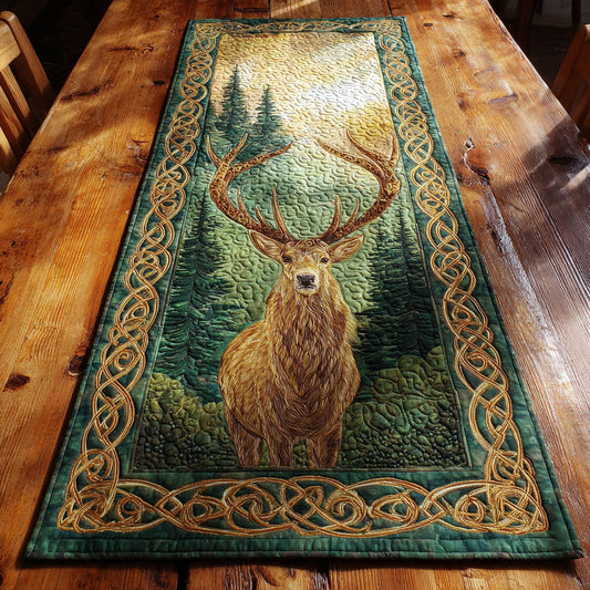 Woodland Spirit Quilted Table Runner NCU0NTV379