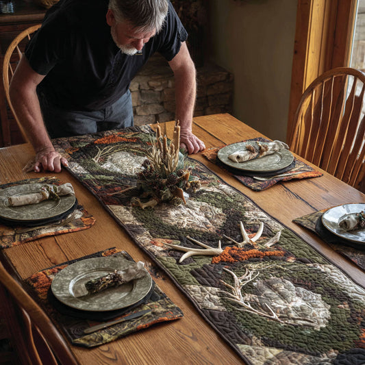 Woodland Spirit Quilted Table Runner NCU0PTT2003
