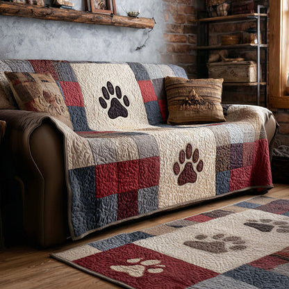 Woodland Steps Quilted Sofa Cover NCU0NNT2837