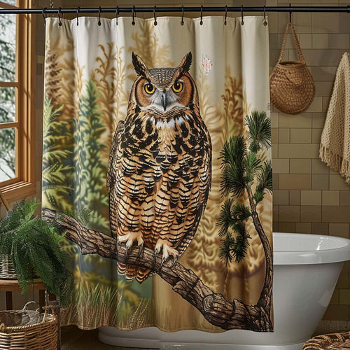 Woodland Watcher Shower Curtain NCU0DQQ0210