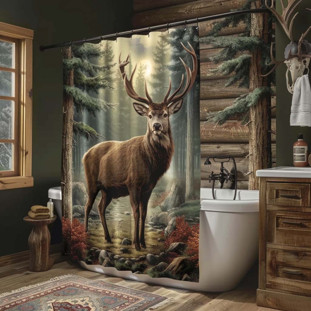 Woodland Whispers Shower Curtain NCU0DQQ0212