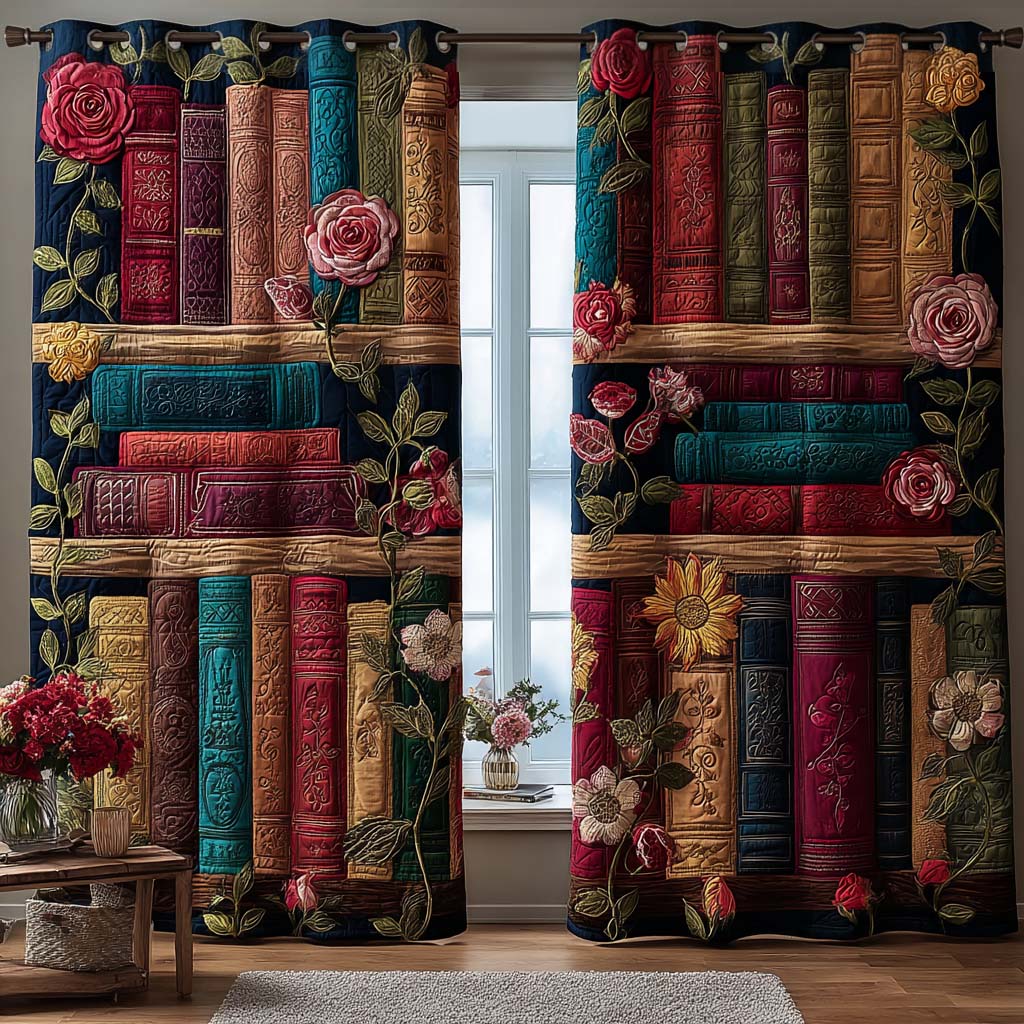 World of Words Quilted Curtains NCU0NNT2318