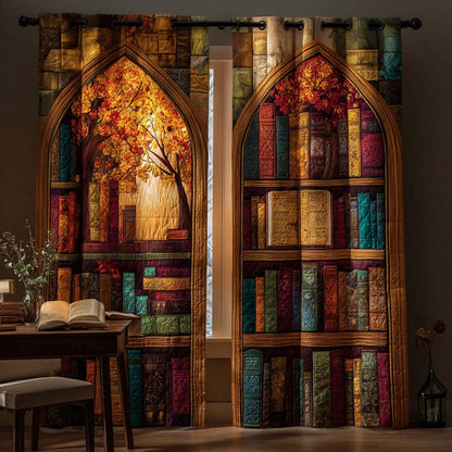 Written Journey Quilted Curtains NCU0NNT2319