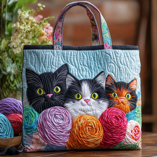 Yarn Guardians Quilted Tote Bag NCU0NXD604