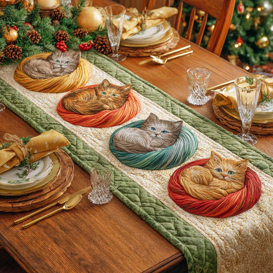 Yarn Nest Quilted Table Runner NCU0NXD692