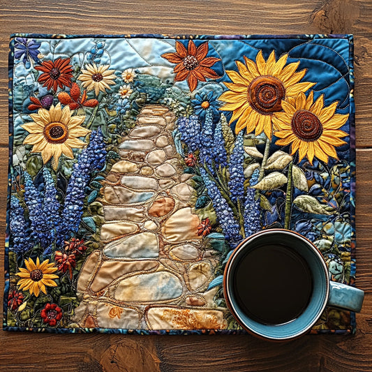 Yellow Bliss Quilted Placemat NCU0DV577