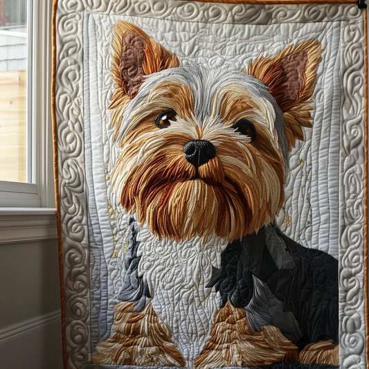 Yorkie Pal Quilted Blanket NCU0DV482