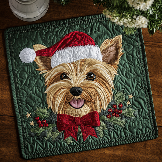 Yorkie Shine Quilted Place Mat NCU0DDK1469