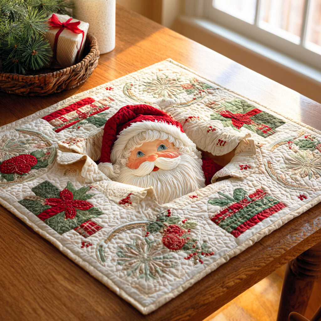 Yuletide Cheer Quilted Table Topper NCU0NTD501