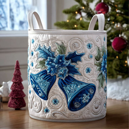 Yuletide Glow Quilted Laundry Basket NCU0PTT1347