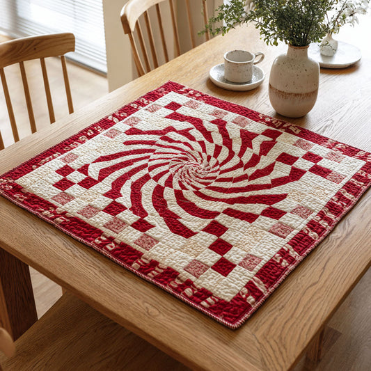 Yuletide Glow Quilted Table Topper NCU0NTD231
