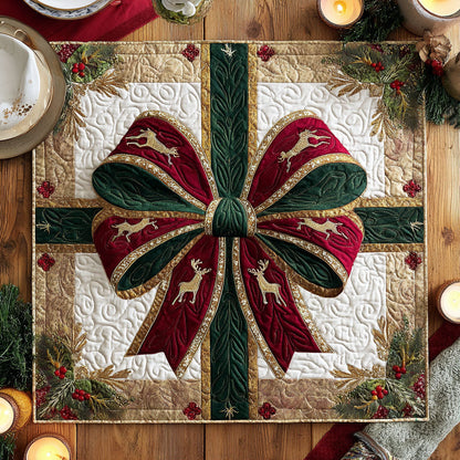 Yuletide Grace Quilted Table Topper NCU0NTV098