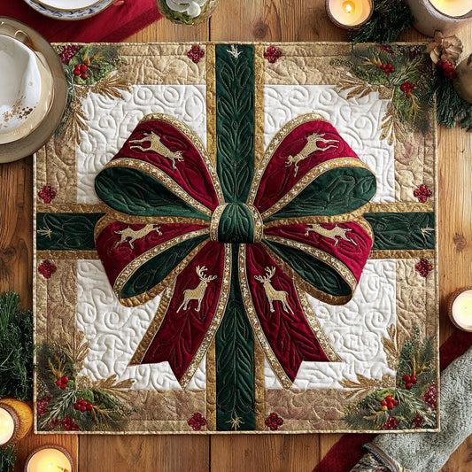 Yuletide Grace Quilted Table Topper NCU0NTV098