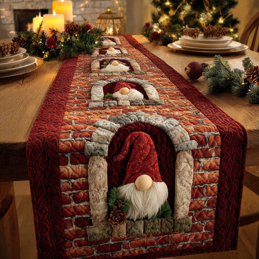 Yuletide Line Quilted Table Runner NCU0NTV538