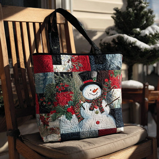 Yuletide Spirit Quilted Tote Bag NCU0PTT1716