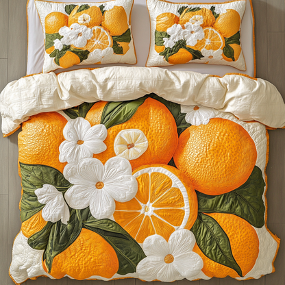 Zesty Bloom Duvet Cover Set NCU0DDK368