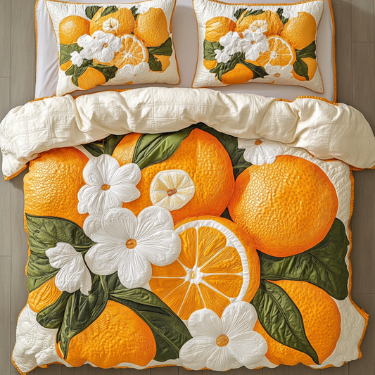 Zesty Bloom Duvet Cover Set NCU0DDK368