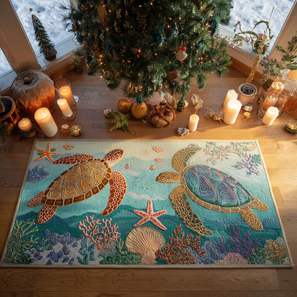 Ocean Glow Area Rug NCU0PVL743