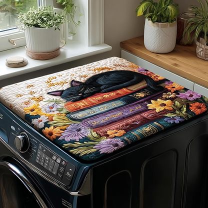 Sleeping Books Quilted Washer and Dryer Cover NCU0PVL563