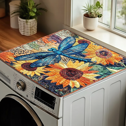 Dragonfly Garden Quilted Washer and Dryer Cover NCU0PVL409