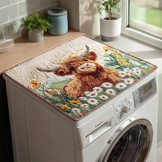 Highland Charm Quilted Washer and Dryer Cover NCU0PVL444