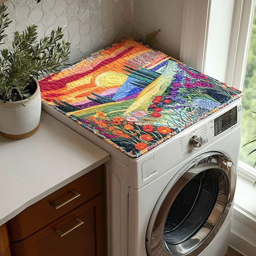 Spring Meadow Quilted Washer and Dryer Cover NCU0PVL611