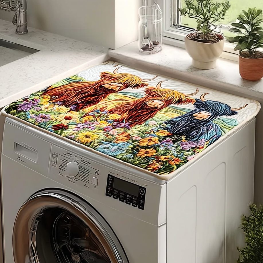 Triple Charm Quilted Washer and Dryer Cover NCU0PVL494