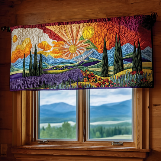 Bright Meadow Quilted Valance NCU0PVL608