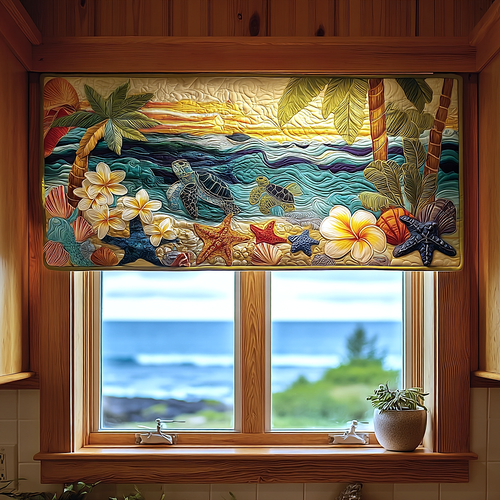 Sea Wanderer Quilted Valance NCU0PVL633