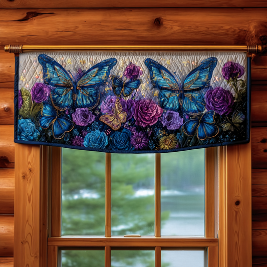 Butterfly Petal Quilted Valance NCU0PVL418