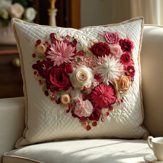 Soft Romance Haven Quilted Pillow Case NCU0LDH20301