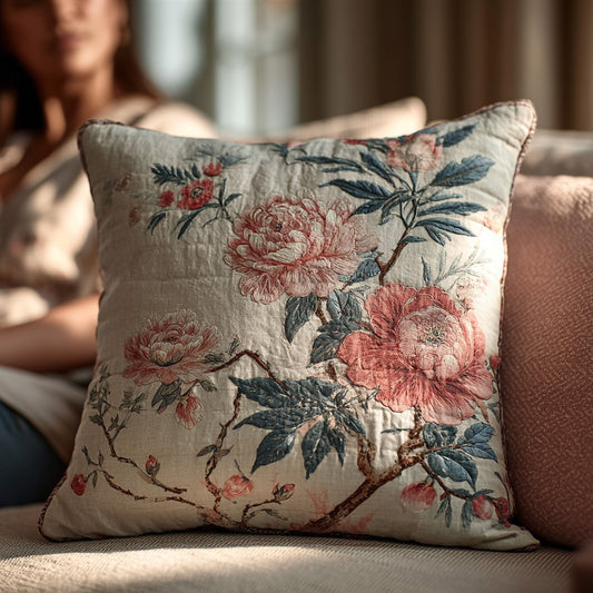 Cottage Charm Heart Quilted Pillow Case NCU0LDH11901