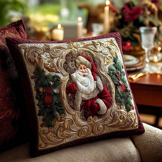 Royal Santa Quilted Pillow Case NCU0DQQ096