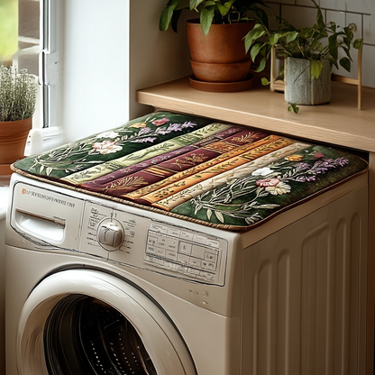 Garden Volume Quilted Washer and Dryer Cover NCU0PVL466