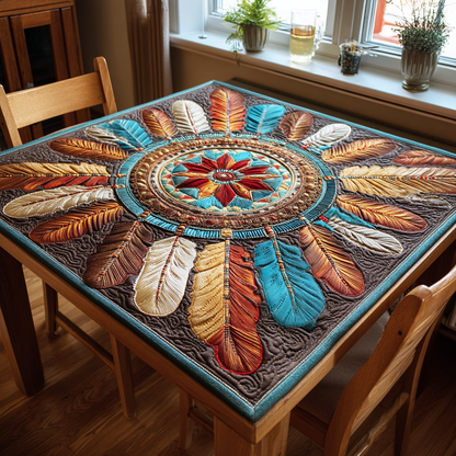 Dreamcatcher Dawn Quilted Table Topper NCU0NTD837
