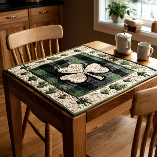 Lucky Meadow Quilted Table Topper NCU0HNH815