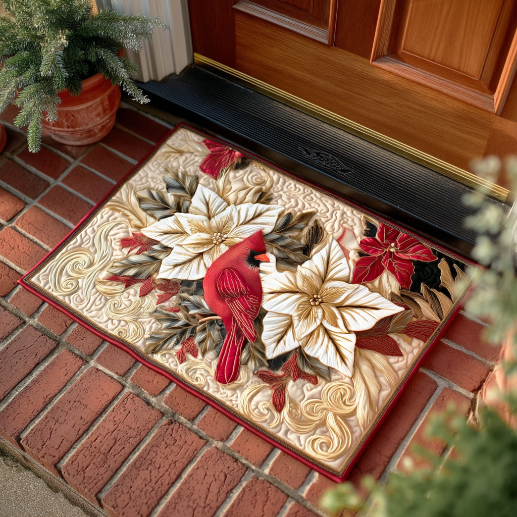 Crimson Winter Spirit Doormat NCU0NTD1059