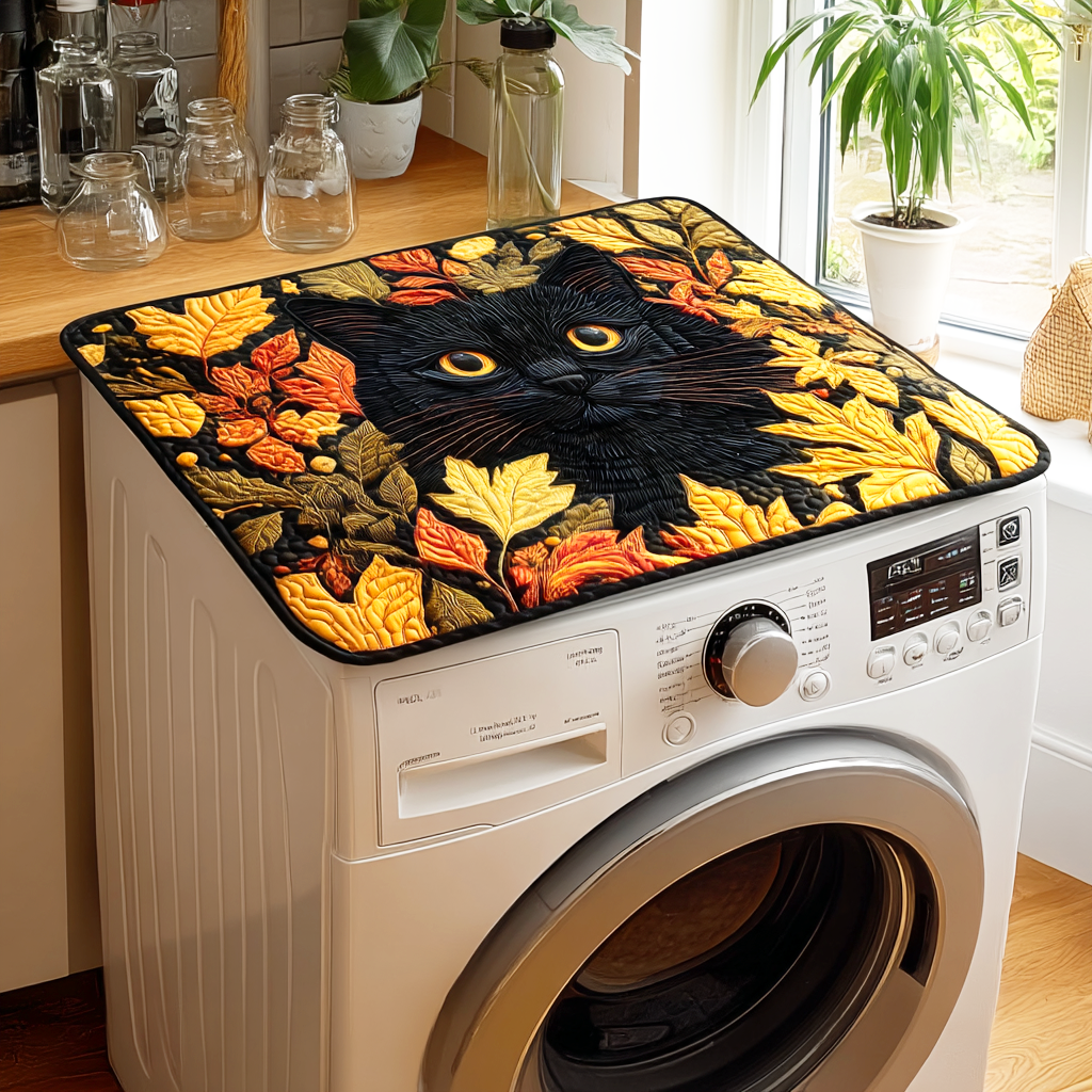 Maple Shadow Quilted Washer and Dryer Cover NCU0NTD179