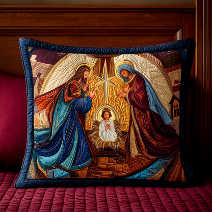 Heavenly Adoration Quilted Pillow Case NCU0NXD937