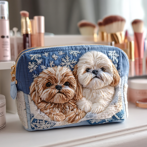 Cozy Cloud Quilted Makeup Bag NCU0NXD701