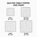Spring Symphony Quilted Table Runner NCU0NNT968