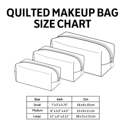 Lucky Charm Cat Quilted Makeup Bag NCU0NNT2081