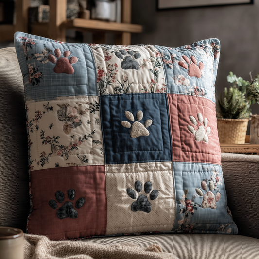 Rustic Paws Quilted Pillow Case NCU0LDH358